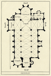 107575 Plattegrond van de Rooms-katholieke Sint-Nicolaaskerk (Utrechtsestraatweg 7) te Jutphaas. N.B. De gemeente ...